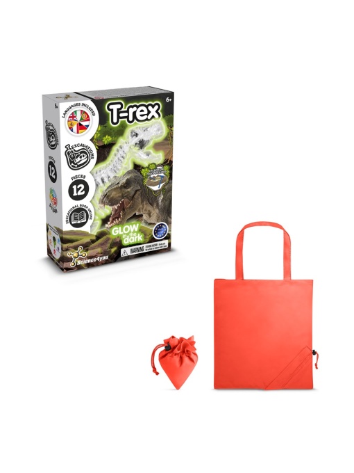 hi!™ Fossil Excavation Kit V Joc educațional furnizat cu o pungă de cadou pliabilă 190T