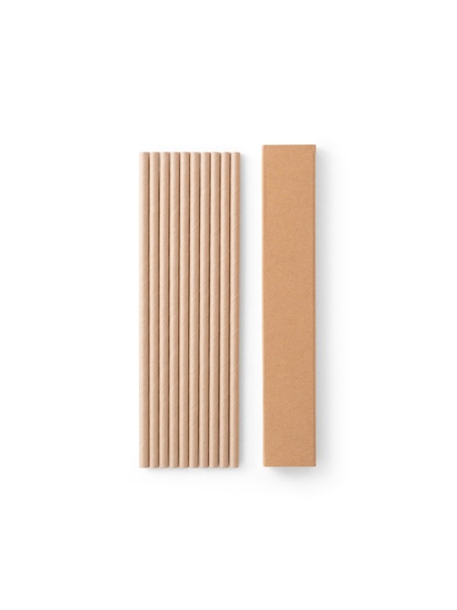 hi!™ LAMONE Set of 10 kraft paper straws