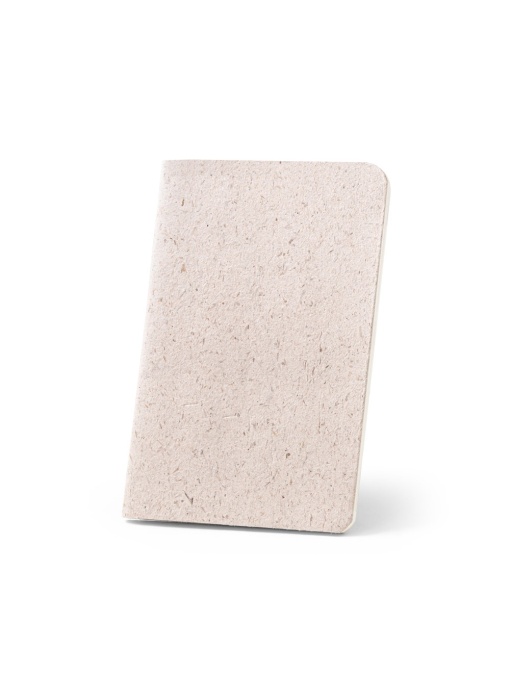 hi!™ ORGANIC SOFT Blocnotes A6 cu copertă flexibilă realizată din materie organică de elefant (80%)