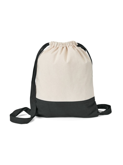 hi!™ ROMFORD Rucsac cu snur 100% bumbac (180 g/m²)