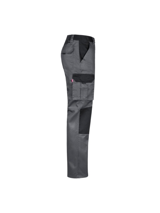 hi!™ VL NJORD Pantaloni din twill cu buzunare multiple în două tonuri (240 g/m²), din bumbac (35%) și poliester (65%) - Img 1