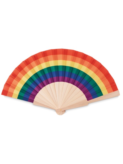 MO™ Bowfan – Rainbow wooden fan