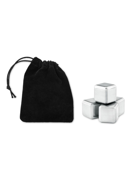 MO™ Icy – Set de 4 cuburi SS în husă