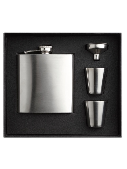 MO™ Slimmy flask set – Sticlă de buzunar cu paharele