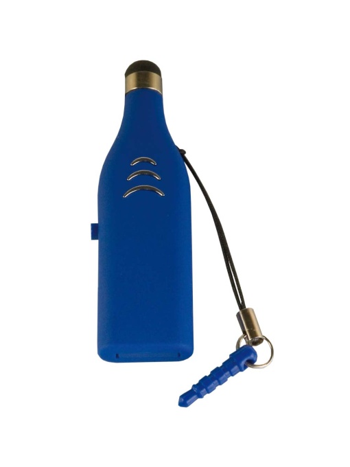 ON™ 4 GB ABS pen drive with touchscreen tip and mini jack to connect it to devices