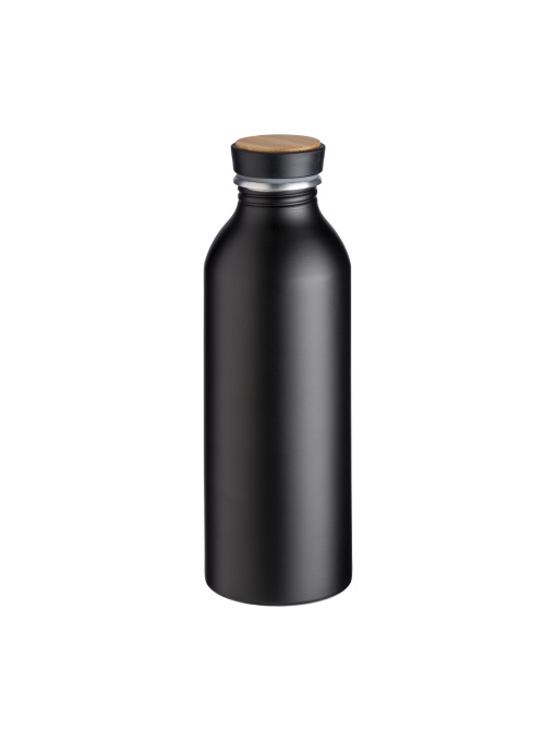 ON™ Aluminum water bottle with bamboo insert, 500 ml