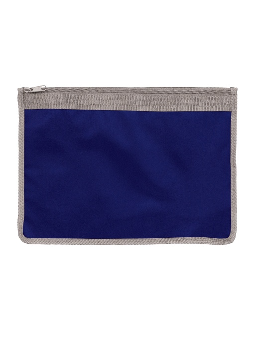 ON™ 420D polyester brief folder, zip closure