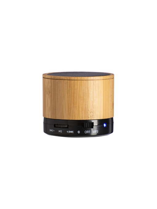 ON™ Mini Bluetooth Speaker V 5.0 in bamboo and ABS