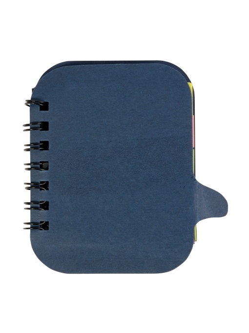 ON™ Notepad mic din carton, legat cu spirală, cu post-it-uri
