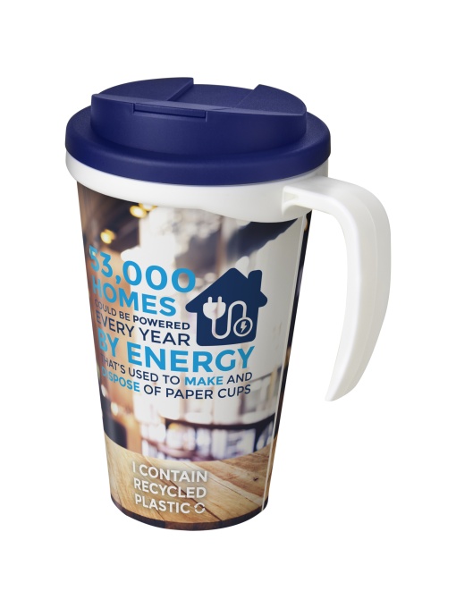 PF™ Brite-Americano® Grande 350 ml mug with spill-proof lid