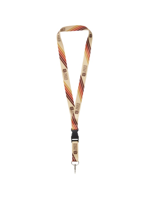 PF™ Bucks sublimation lanyard with safety buckle