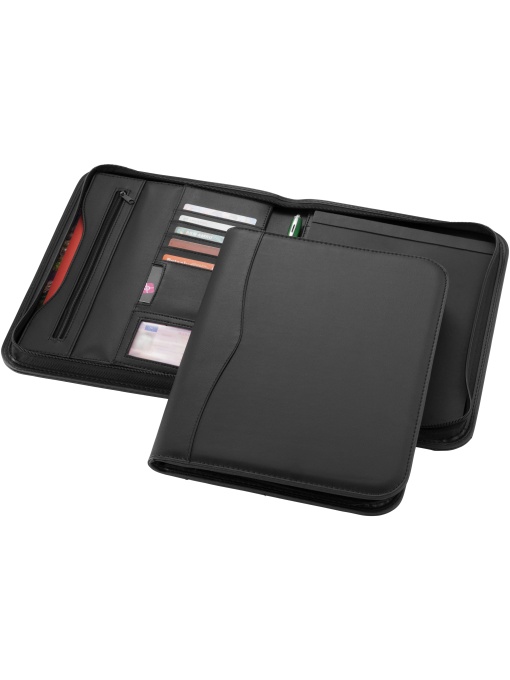 PF™ Ebony A4 zippered portfolio