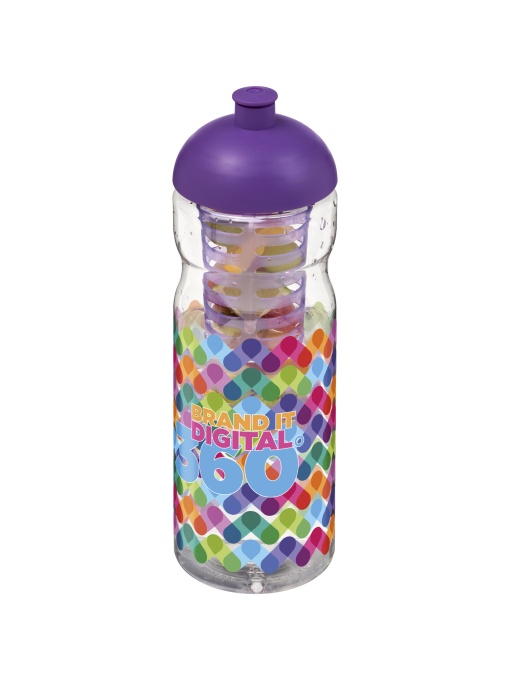 PF™ H2O Active® Base sticlă sport cu capac dome și infuzor 650 ml - Img 1