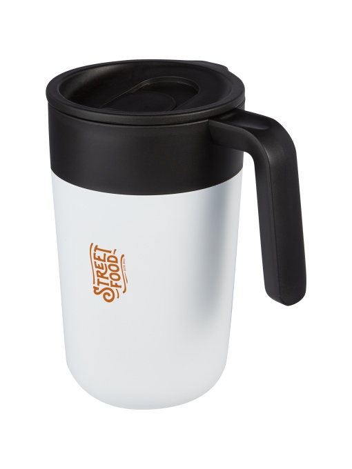 PF™ Nordia 400 ml double-wall recycled mug - Img 1