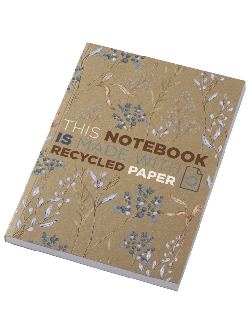 PF™ Novella Austen carnet kraft A5 reciclat copertă moale – 100 file