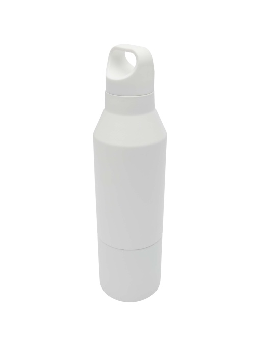 PF™ Odessy sticlă termoizolantă 600 ml din oțel inoxidabil reciclat certificat RCS cu cană 300 ml
