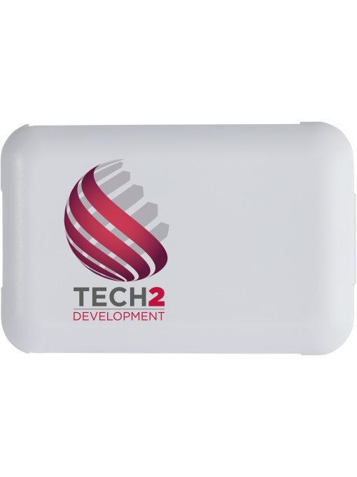 PF™ Savvy cablu modular de încărcare din plastic reciclat cu suport pentru telefon - Img 1