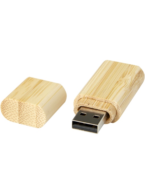 PF™ USB 3.0 din bambus cu breloc