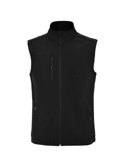 RO™ QUEBEC | Vestă softshell strat dublu | Shell: 92 % poliester / 8 % elastan | Lining: 100 % poliester microfleece, 300 gsm