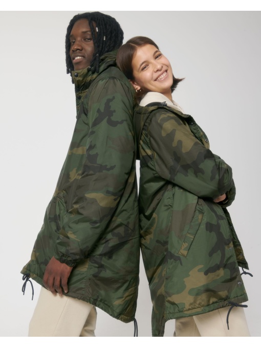 ST/™ Padded Parker AOP – Geacă parka căptușită unisex cu imprimeu AOP