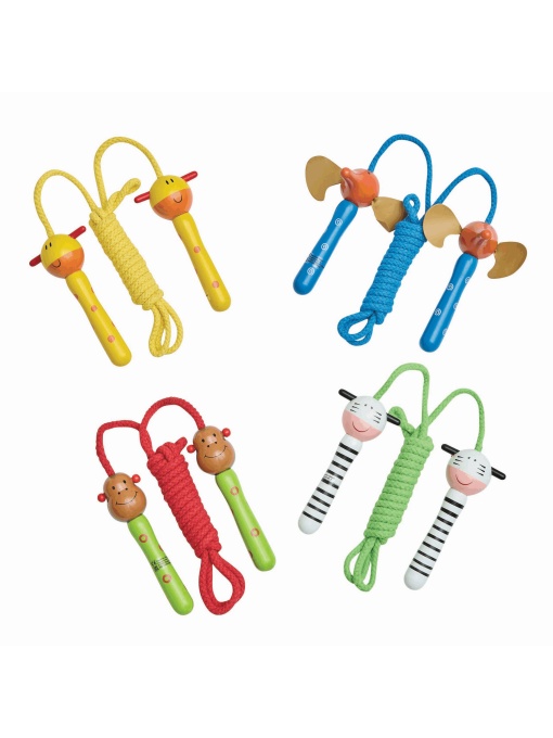 TOP™  Colourful skipping rope ANIMAL ANIMATION, price per piece
