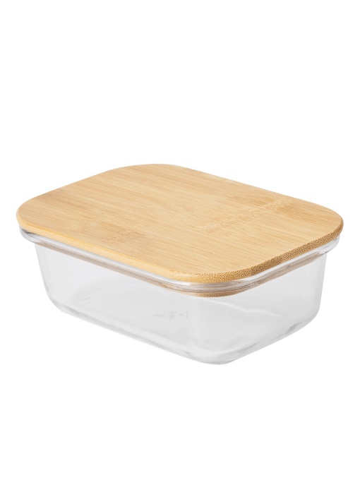TOP™ Cutie de prânz ROSILI M, cu capac din bambus: capacitate aprox. 350 ml