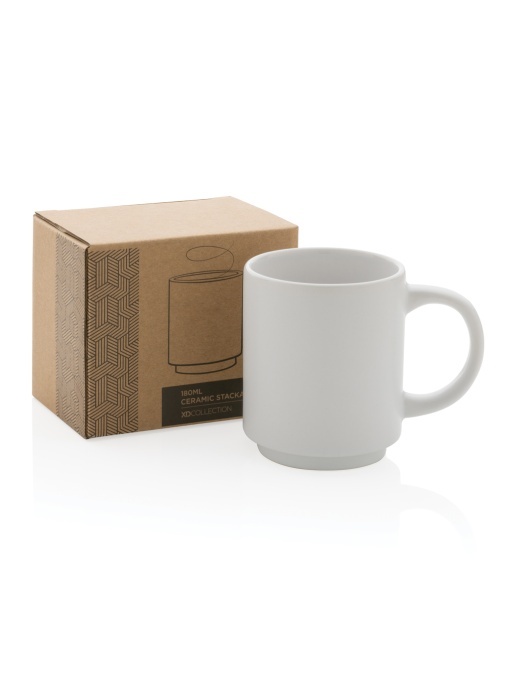 XD™ Cană ceramică stivuibilă 180 ml - Img 1