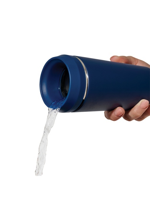 XD™ Cană termoizolantă Topl din oțel reciclat cu capac 360° brevetat – 354 ml - Img 1