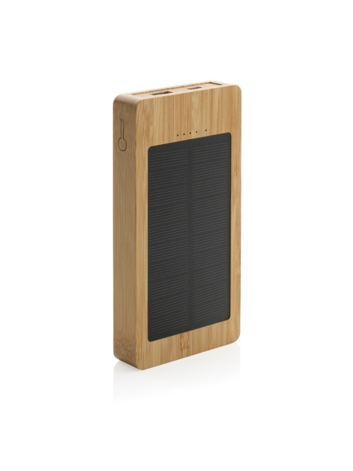 XD™ Sunwick 10.000 mAh Bamboo solar powerbank - Img 1