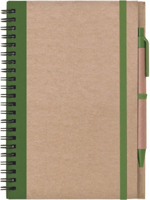 ADO™ LIBRO A5 notebook with ballpoint pen - Img 1
