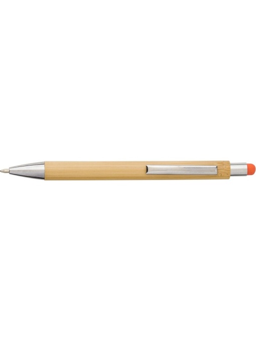 AX™ Bamboo ball pen, touch pen - Img 1