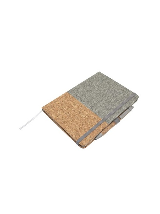 AX™ Cork notebook A5 with ball pen | Layla - Img 1