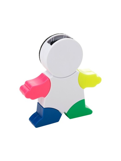 AX™ Highlighter "man", screen cleaner, keypad brush