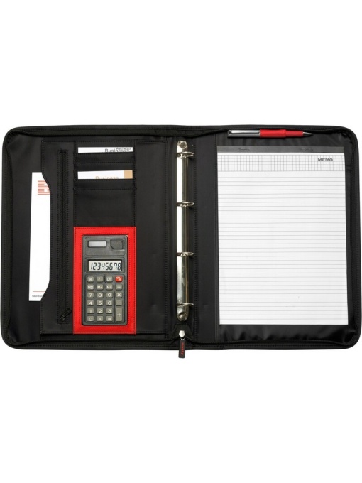 AX™ mapă de conferință aprox. A4 cu caiet și calculator