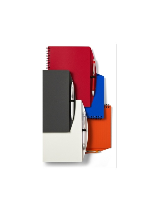 AX™ Notebook approx. A5 with ball pen