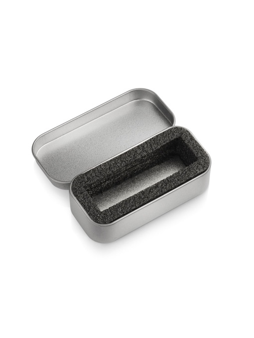 BLUE C™ Small tin box for bigger USB flash drives (with inset)
