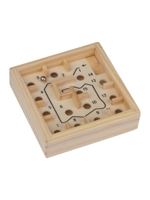CM™ Puzzle labirint din lemn