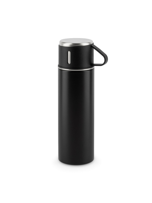 hi!™ COMANECI Double wall stainless steel bottle (90% recycled) with matte finish 490 mL