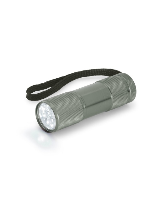hi!™ FLASHY Lanternă din aluminiu cu 9 LED-uri