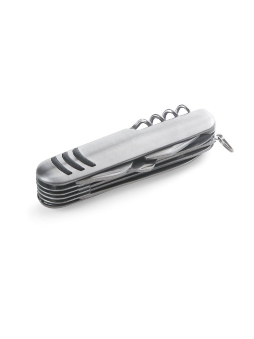 hi!™ KAPRUN Briceag multifuncțional din oțel inoxidabil și metal