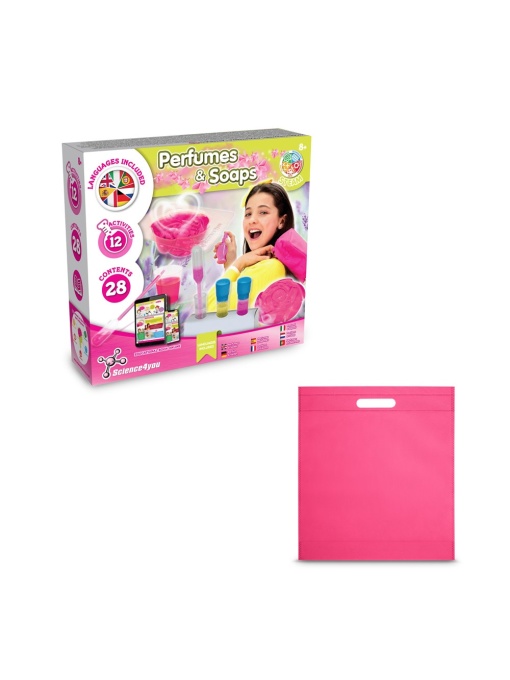 hi!™ Perfume & Soap Factory Kit IV Joc educațional furnizat cu o pungă cadou nețesută (80 g/m²)