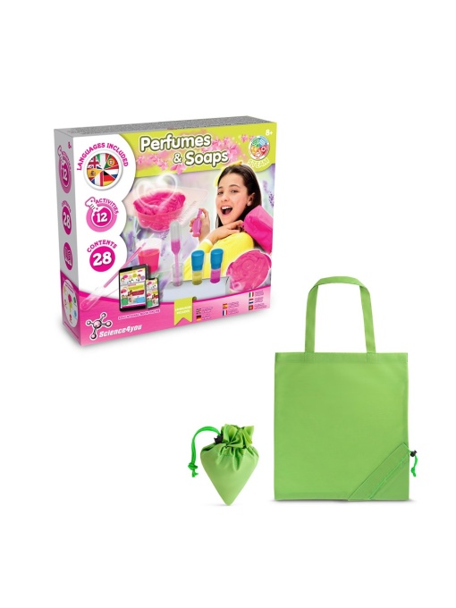 hi!™ Perfume &amp; Soap Factory Kit V Joc educațional furnizat cu o pungă de cadou pliabilă 190T