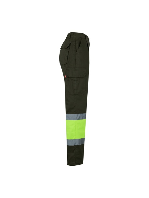 hi!™ VL POSEIDON Pantaloni din twill bicolor cu buzunare multiple (210 g/m²), din bumbac (20%) și poliester (80%) - Img 1