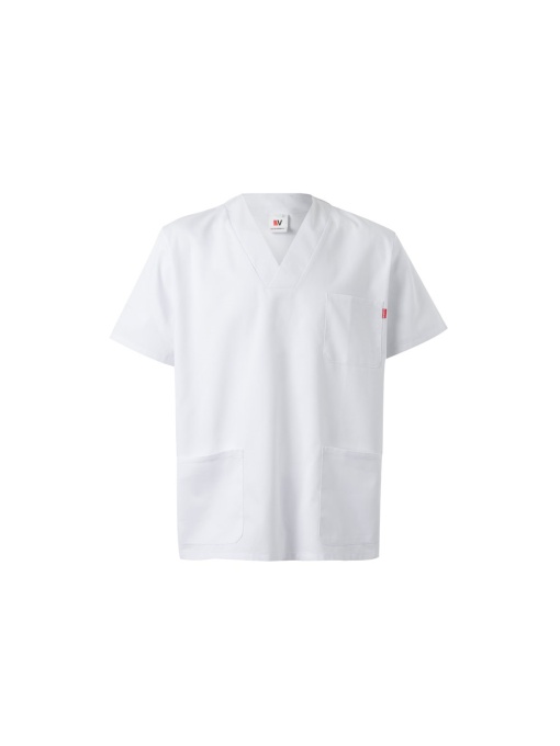 hi!™ VL TLALOC Tunică din twill (190 g/m²) cu mâneci scurte, din poliester (65%) și bumbac (35%)
