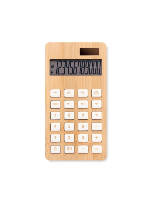 MO™ Calcubim – Calculator bambus cu 12 cifre