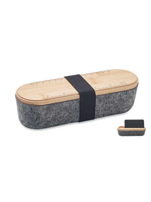 MO™ Mile – RPET felt pencil case with flap