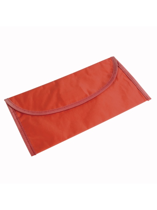 ON™ 70D polyester travel documents holder with 2 pockets and velcro closure