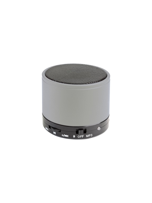 ON™ Cylindrical, metal Bluetooth V 3.0 mini speaker with microphone for loudspeaker calls