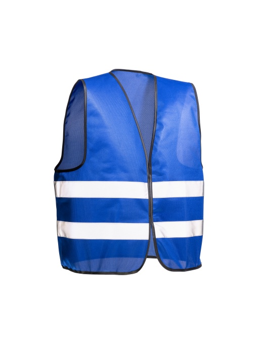 ON™ Vestă promoțională din poliester cu bandă reflectorizantă și închidere cu velcro