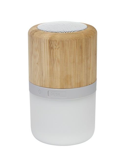PF™ Aurea bamboo Bluetooth® speaker with light